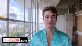 Marco Poses as a Figure Model for College Art Class Credit