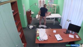 Victoria Summers And Steve Q - Big Boobs From Uk Visits A Czech Hospital And Fucks The Doctor