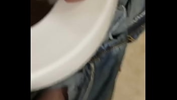 Masturbating in the restroom in KC Missouri.
