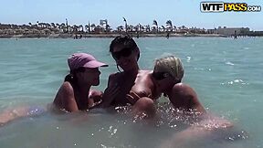 Zuzka, Vladik And Lexxis In Egypt Porn With Hot Bikini Girls: Day 4 - Girl On Girl Sex On The Beach