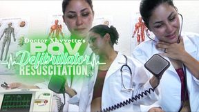 Doctor Xhyvette's POV Defibrillator Resuscitation 4k