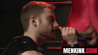 Connor Maguire Edged and Teased by Kinky Masters Until He Submits
