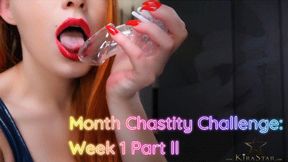 4K Month Chastity Challenge: Week 1 Part ll