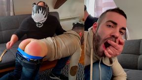 Spanking Amaury Evan by perv Stepdaddy