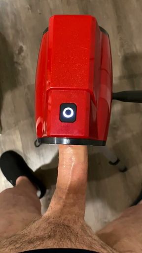 Crazy Sex Toy Makes Me Shoot a Big Cum Load!