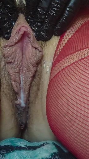 Long Labia Dripping Wet Pussy Rose Rose Toy Masturbation   Clip 1