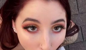 sasha blowjob in public for onlyfans