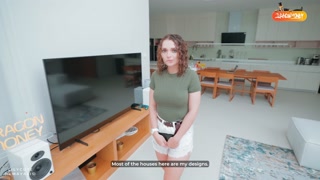 Soaked Girl Begs to Warm Up Inside Stranger's House