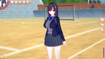 Eroneko-Adult-Ch - Domyoji Cocoa's Big Tit Bonanza in Koikatsu! 3DCG Vtuber Hentai