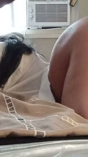 Beautiful, Columbiana-Latina Doll, Getting Wonderfully Fucked on my Mattress!   Clip 3
