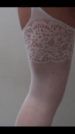 Highheels, Stockings and a Butt Plug