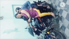 Bhabhi's Sexy Stepmother Fucked on Bike