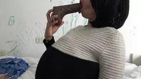 Cheating French MILF gets pregnant by black men