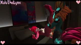 Futa protogen plows cute female lynx