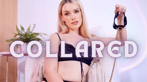 COLLARED- Femdom Ownership POV Sensual Domination- Pet Play- Collar and Leash