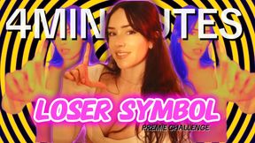 4 MINUTES OF LOSER SYMBOL: Premie Beta Humiliation Porn