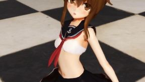 Mmd 電ちゃんの乳もみlupin