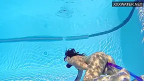 Lana Tanga Shows Underwater Orgasms To You