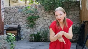 Red Grace in the Garden