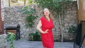 Red Grace in the Garden