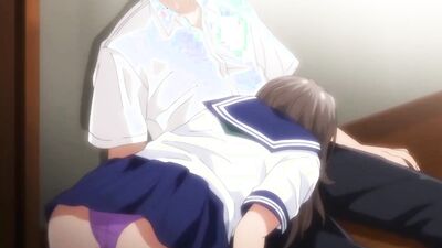 Enjoy Episode 1 & 2 of the Japanese cartoon teen's public threesome with uniformed students and without subtitles!