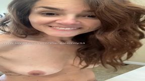 Naked shaving my over grown pits