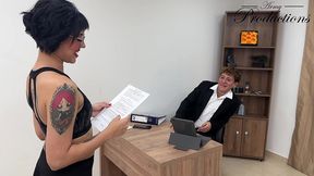 fucking my sexy tattooed secretary whore