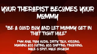 [F4M] Anal play audio: Therapist becomes your mommy, sniffs and fingers your ass