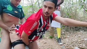 Amateur Football Players Turn Up The Heat In A Steamy Gay Group Sex Session