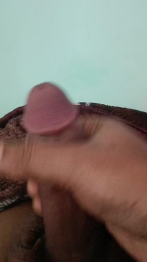 Caught while masturbating, Desi indian guy
