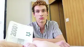 Frizzy Twink's Debt Gets Him Fucked Silly