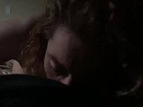 Mexican chick blows and fuck the big guy