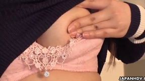 Mio Ozora's Uncensored Hot Relationship with Japanese Brunette Teen