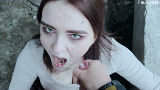 Weird dude spied on a couple filming a homemade video