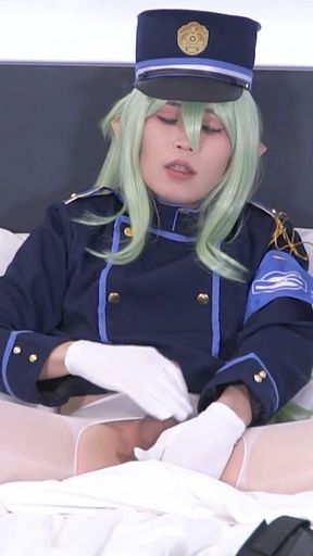 Masturbation Blue Archive Shupogaki Cosplayer, Asian shemale Hentai Cosplay 8   Clip 1