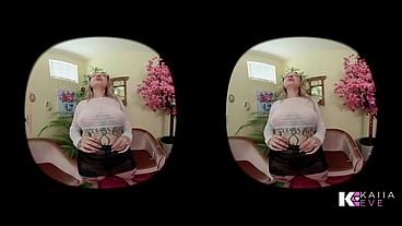 VR Belly Button Slut Desperation: Femdom Tease JOI
