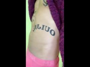 Alien is still inside me , everytime I look! Belly bloat fetish pregnant