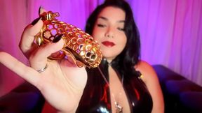 Locktober Chastity Challenge: Lock it up for your Goddess