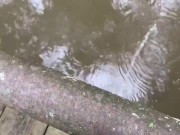 Eddie De Luca Pisses In River