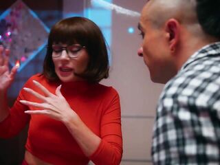 My soaked fantasy came true! Velma with large bazookas needed coarse sex and my cum, I couldn't refuse