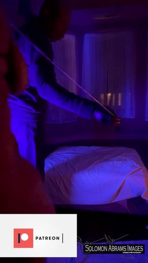 Curvy blonde pro gets it on in a solo alien invasion scene