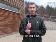 CZECH HUNTER 393 -  Short Haired Man Offered Cash For A Chat & A Raw Fuck