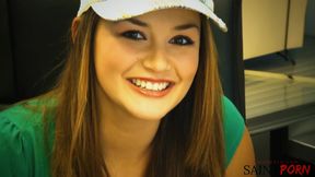 Allie Haze Gets Low on the Mattress so His Dick Massages Her G-spot