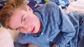 Virgin Blonde Twink Stepbrother Fucked By Horny Older Stepbrother Pov