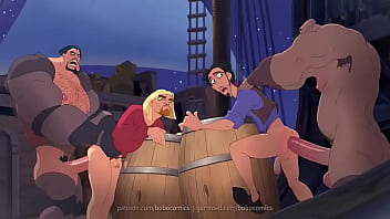 TULIO AND MIGUEL GANGBANG SEX