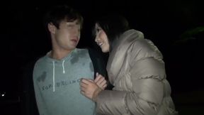 In a Quiet Stall, She Whispered It&#039;s Safe, and Her Sweet Touch Made Me Tremble in Silence.