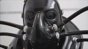 Avec un masque RF