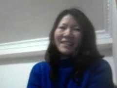 Chinese girl show tits on webcam
