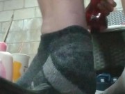 I luv vibrating anal play