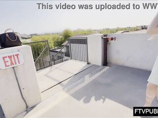 Public anal masturbation